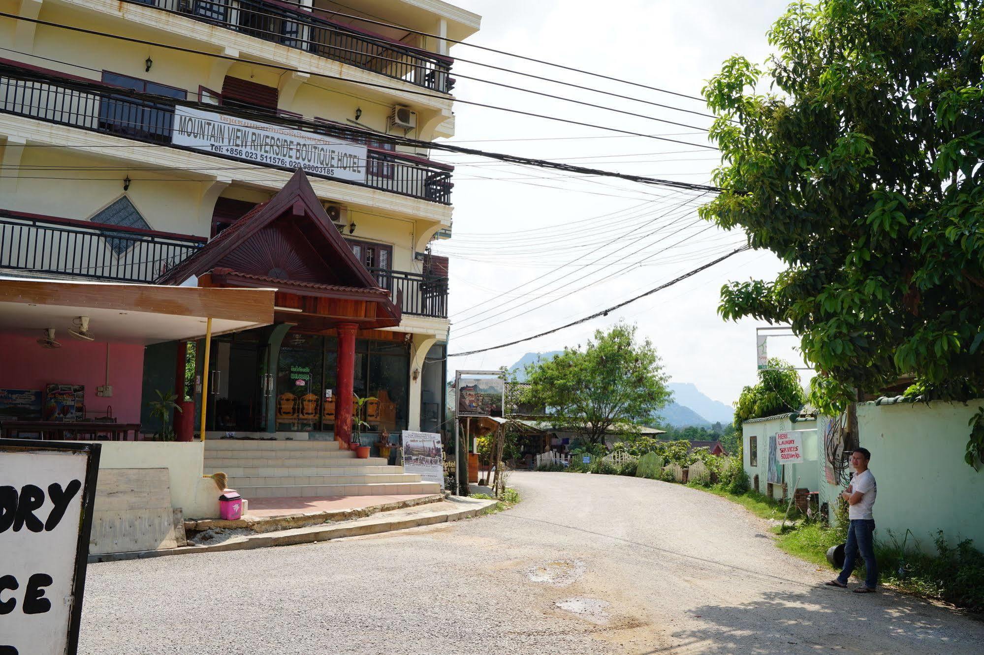 Mountainview Riverside Boutique Hotel Vang Vieng Zewnętrze zdjęcie