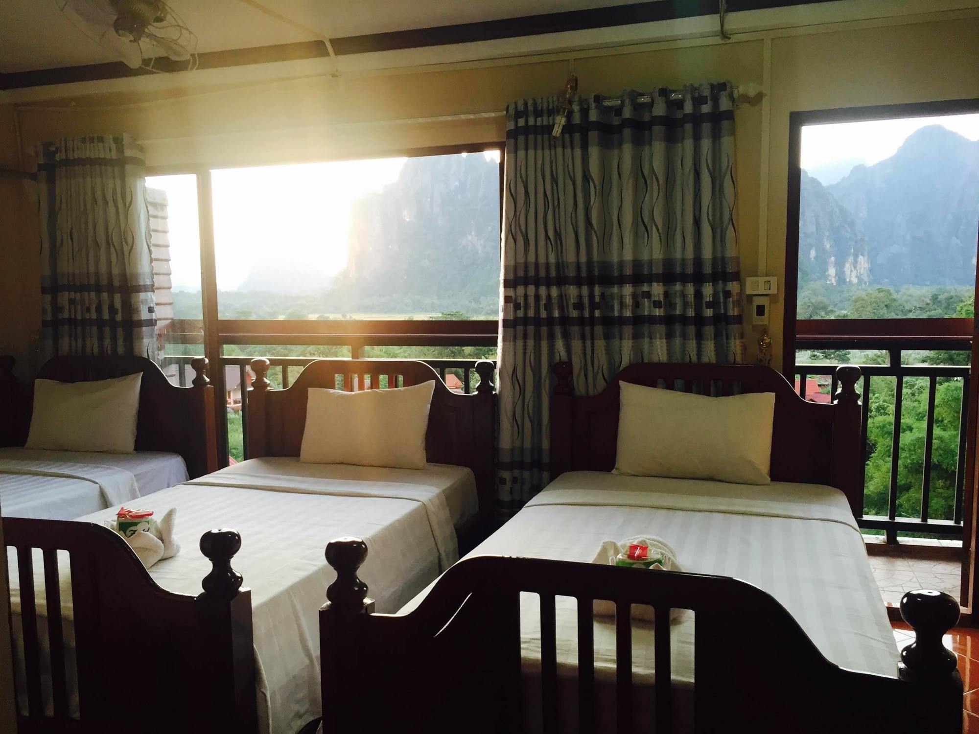 Mountainview Riverside Boutique Hotel Vang Vieng Zewnętrze zdjęcie