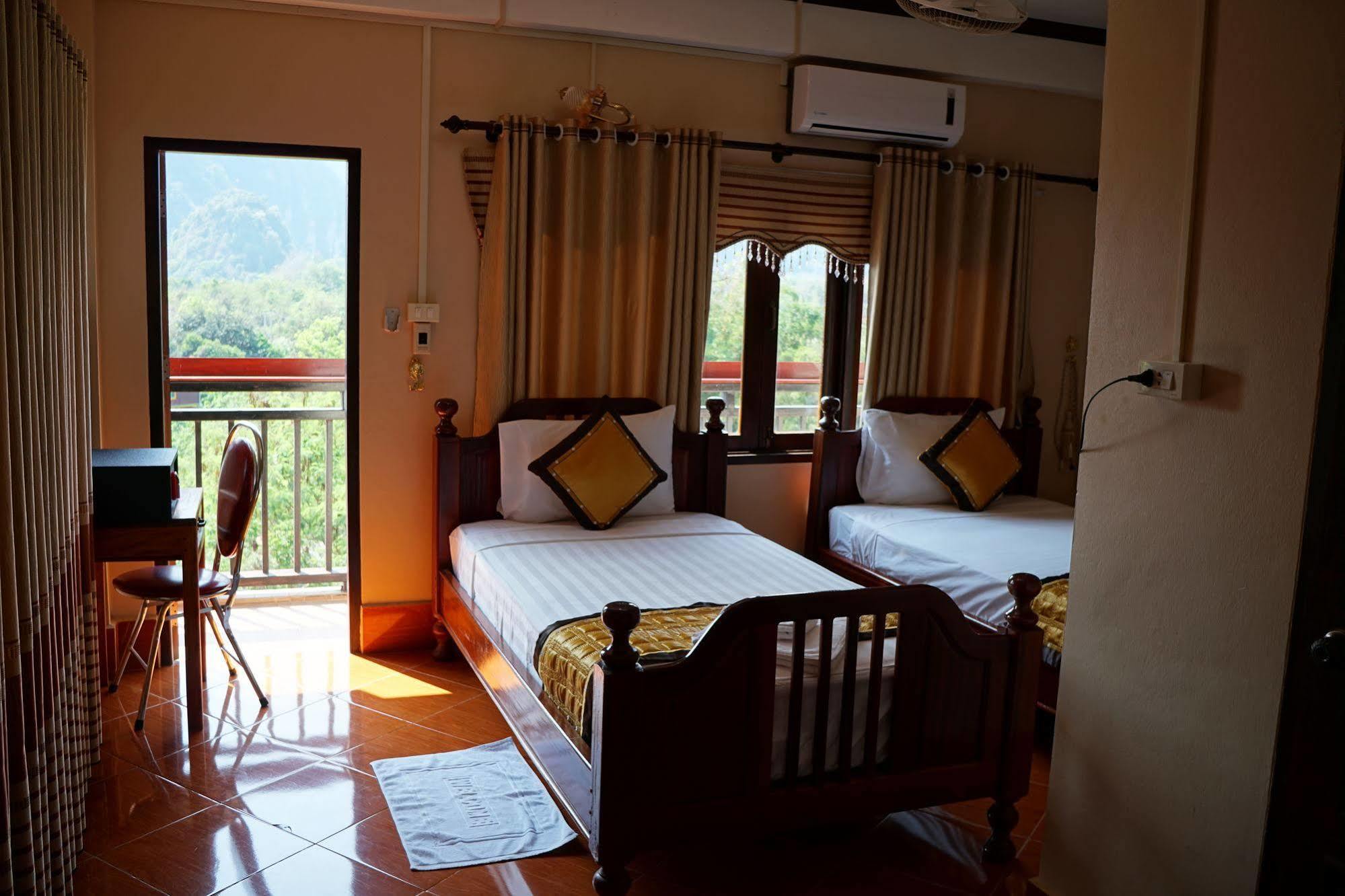 Mountainview Riverside Boutique Hotel Vang Vieng Zewnętrze zdjęcie