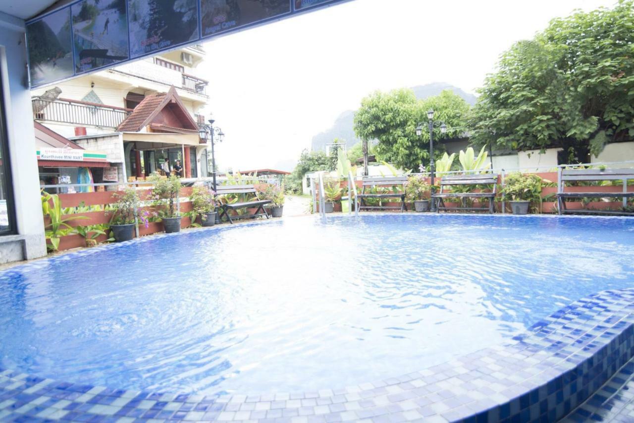 Mountainview Riverside Boutique Hotel Vang Vieng Zewnętrze zdjęcie